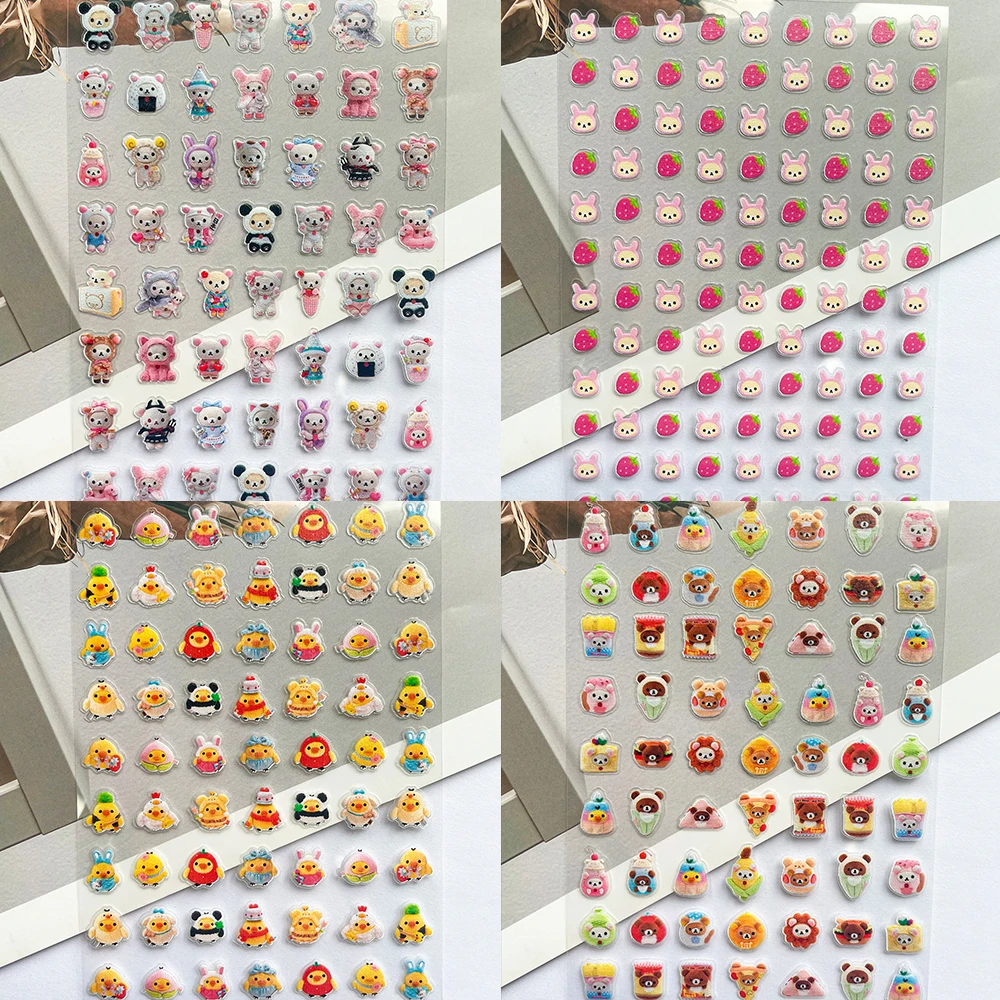 Nail Art - Pvc Super Mini Rilakkuma Poster Goederenstickers