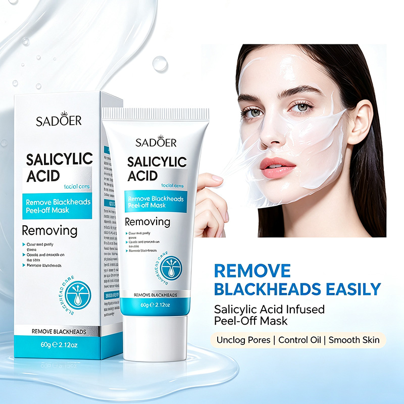 Salicylic Acid Blackhead Remover - SADOER gezichtsmasker met salicylzuur, een peel-off