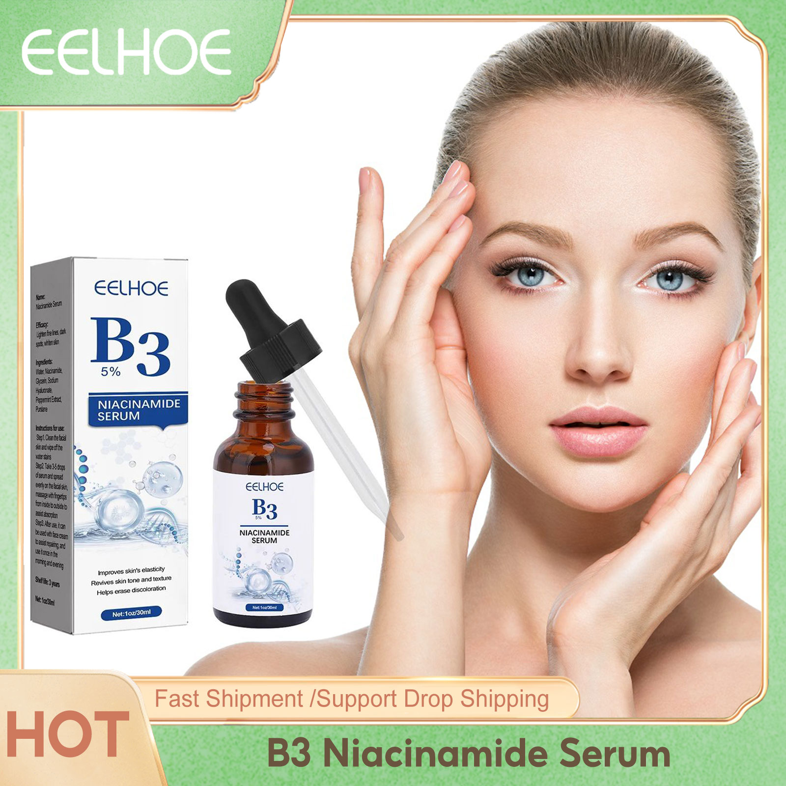 Niacinamide Pore Shrinking Essence - B3 Niacinamid Serum Kırışıklık Giderici Pürüzsüzleştirici
