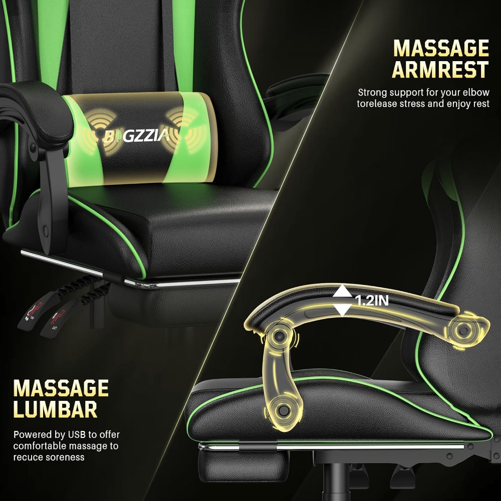 Gamingstoel met massagefunctie - Massage recensie en prijs