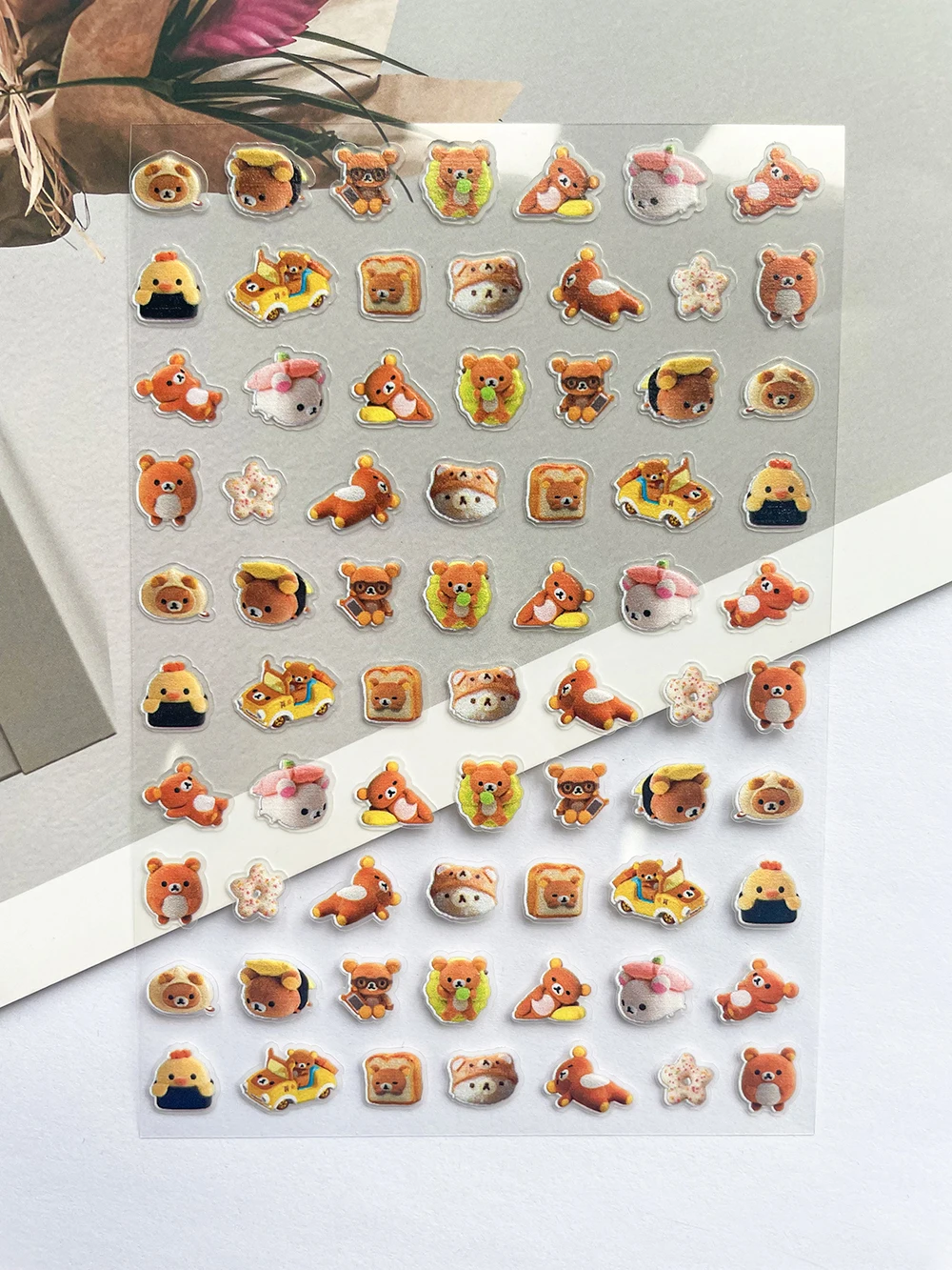 Pvc Super Mini Roze Rilakkuma  - Nail Art recensie en prijs