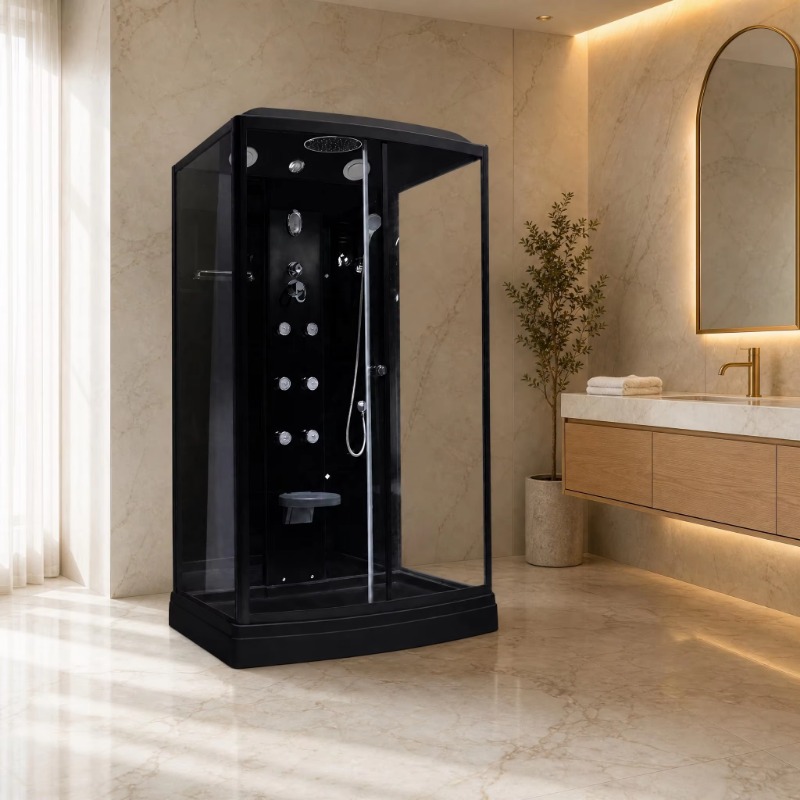 Luxe douchecabine met zwart fr - Massage recensie en prijs