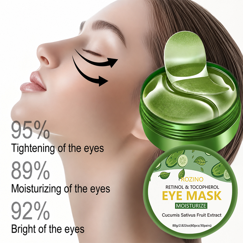 30 paar groene oogmaskers met  - Collagen Under Eye Patches recensie en prijs