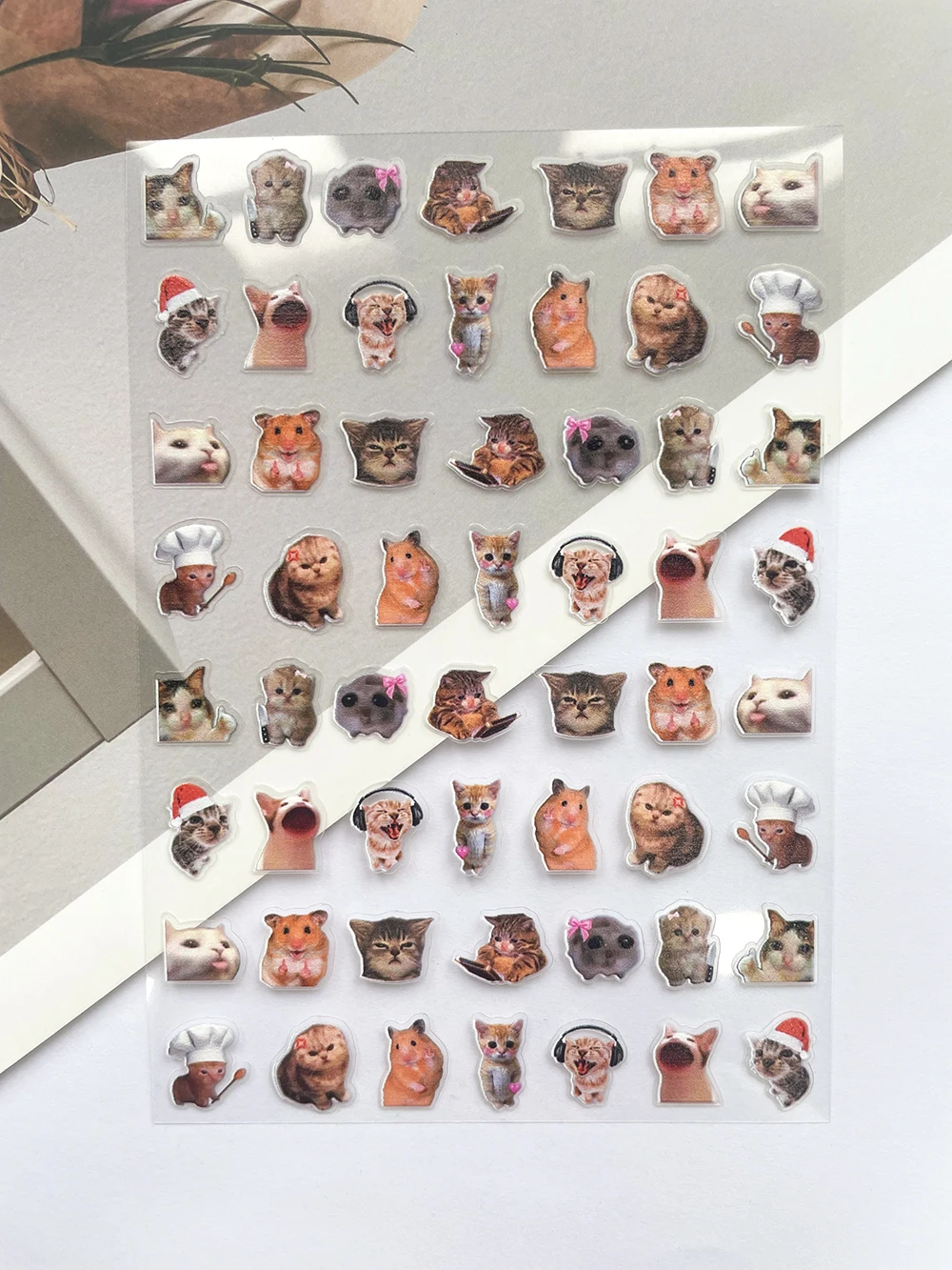 Mini Pvc Grappige Kat Poster G - Nail Art recensie en prijs